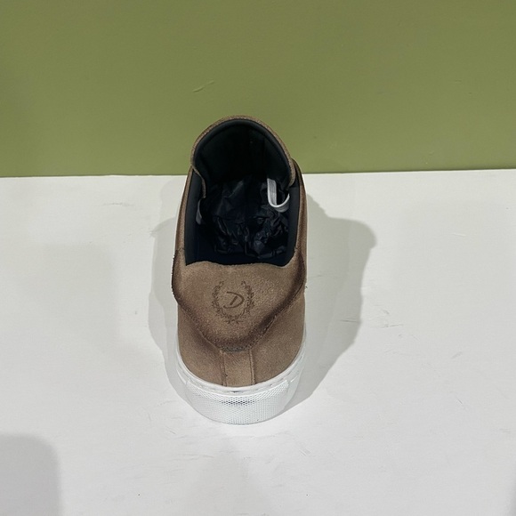 Duca shoes casual sneakers beige suede white sole - Picture 4 of 5